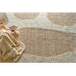 Pompano Flatweave Wool/Jute Ivory/Beige 6'x9' Area Rug