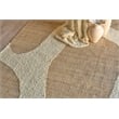 Pompano Flatweave Wool/Jute Ivory/Beige 8'x10' Area Rug