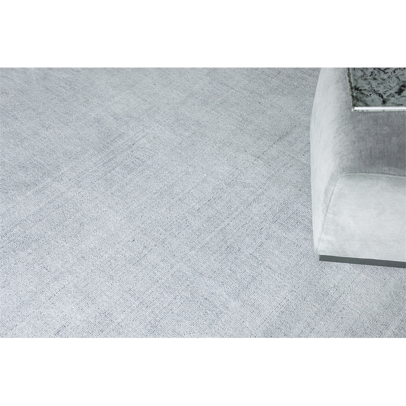 Poliforma Handloomed Polyester Light Blue 14'x18' Area Rug