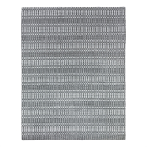 Provident Handloomed Wool/Bamboo Silk Dark Gray 6'x9' Area Rug