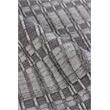 Provident Handloomed Wool/Bamboo Silk Dark Gray 8'x10' Area Rug