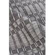Provident Handloomed Wool/Bamboo Silk Dark Gray 9'x12' Area Rug