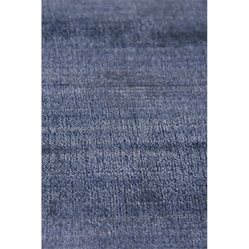 Purity Handloomed Bamboo Silk Royal Blue 6'x9' Area Rug