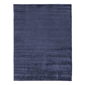 Purity Handloomed Bamboo Silk Royal Blue 6'x9' Area Rug