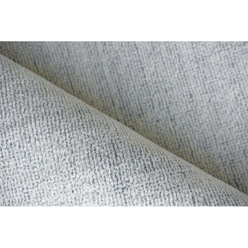 Poliforma Handloomed Polyester Light Blue 9'x12' Area Rug