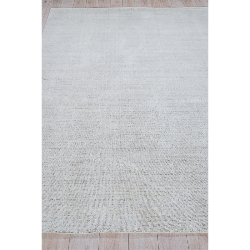 Poliforma Handloomed Polyester Light Beige 12'x15' Area Rug