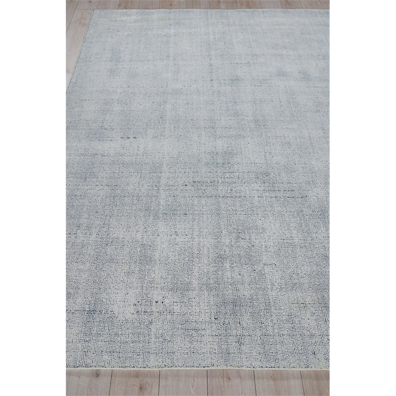 Poliforma Handloomed Polyester Navy 12'x15' Area Rug