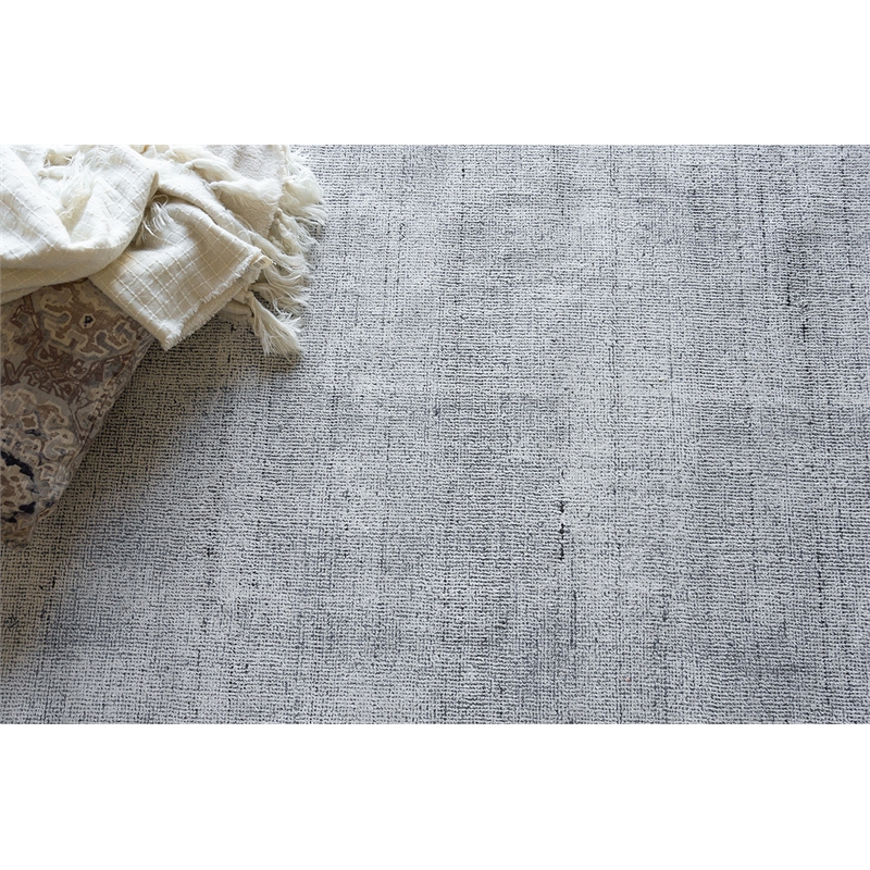 Poliforma Handloomed Polyester Navy 12'x15' Area Rug