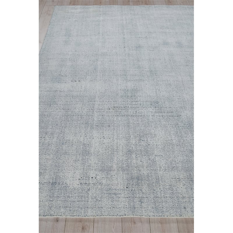 Poliforma Handloomed Polyester Navy 15'x24' Area Rug