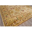 Polonaise Hand-Knotted New Zealand Wool Ivory/Gold 14'x18'6