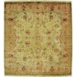 Polonaise Hand-Knotted New Zealand Wool Cream/Peach 3'x10' Area Rug