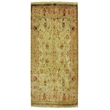 Polonaise Hand-Knotted New Zealand Wool Cream/Peach 3'x10' Area Rug