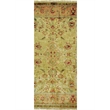 Polonaise Hand-Knotted New Zealand Wool Cream/Peach 3'x10' Area Rug
