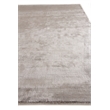 Purity Handloomed Bamboo Silk Silver 12'x15' Area Rug