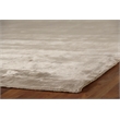 Purity Handloomed Bamboo Silk Brown 8'x10' Area Rug