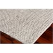 Rialto Flatweave Polyester/Cotton Gray 10'x14' Area Rug