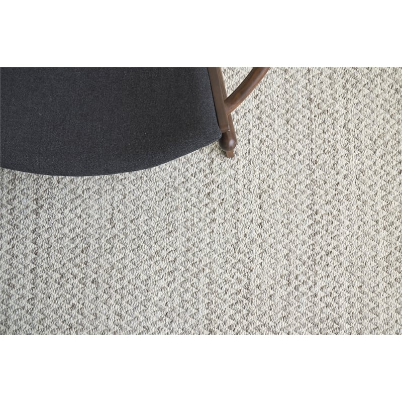 Rialto Flatweave Polyester/Cotton Gray 10'x14' Area Rug