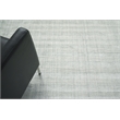 Robin Stripe Handloomed Bamboo Silk/Wool Ivory/Gray 10'x14' Area Rug