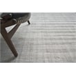Robin Stripe Handloomed Bamboo Silk/Wool Light Khaki 8'x10' Area Rug