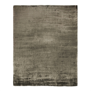 Purity Handloomed Bamboo Silk Dark Gray 6'x9' Area Rug