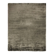 Purity Handloomed Bamboo Silk Dark Gray 6'x9' Area Rug