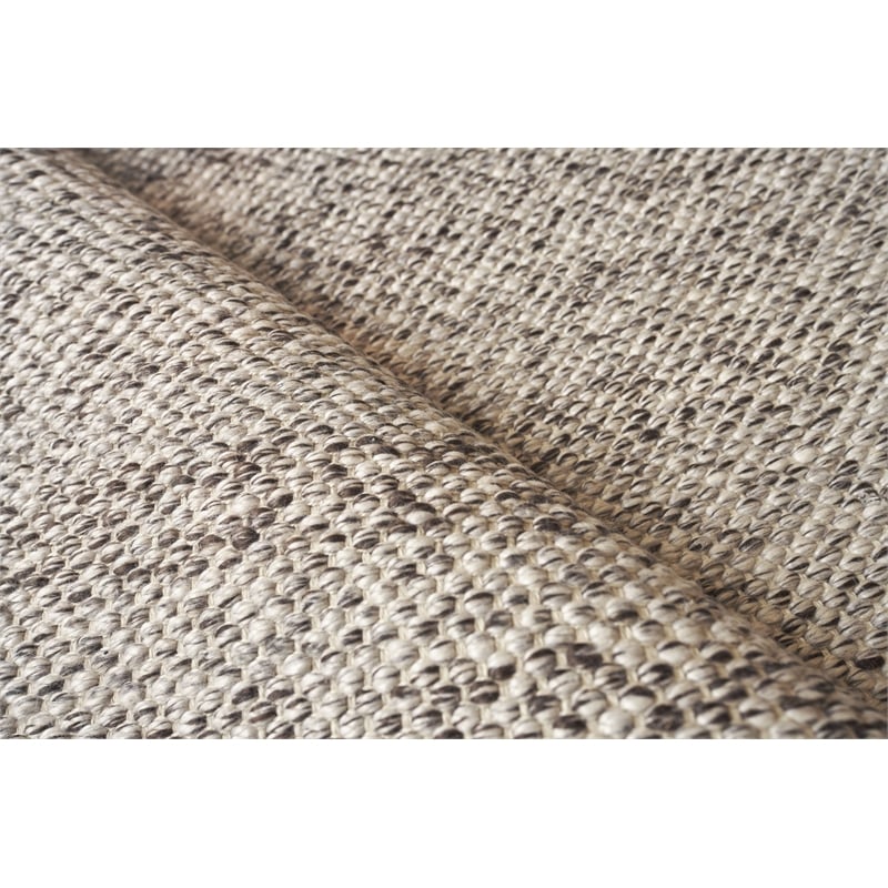 Rhodes Handloomed Pet Brown 8'x10' Area Rug