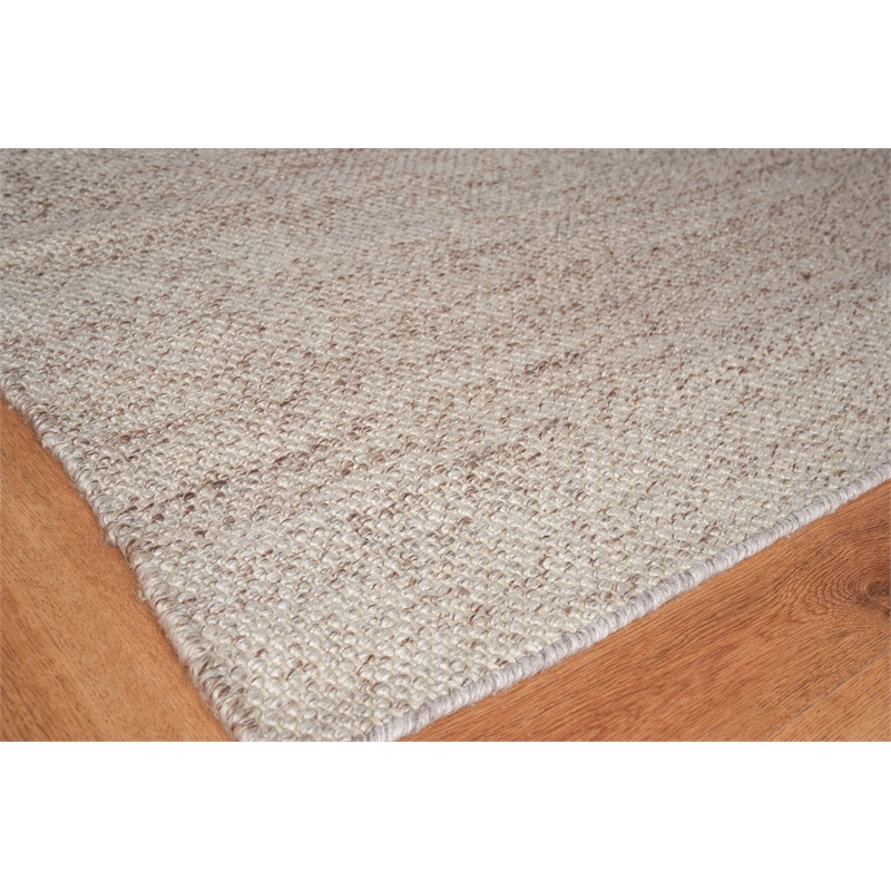 Rhodes Handloomed Pet Light Beige 8'x10' Area Rug