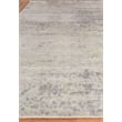 Reflections Handloomed Bamboo Silk Silver/Gray/Yellow 8'x10' Area Rug