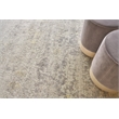 Reflections Handloomed Bamboo Silk Silver/Gray/Yellow 8'x10' Area Rug