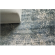 Reflections Handloomed Bamboo Silk Blue/Multi 9'x12' Area Rug