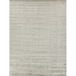 Robin Stripe Handloomed Bamboo Silk/Wool Taupe 14'x18' Area Rug