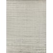 Robin Stripe Handloomed Bamboo Silk/Wool Taupe 6'x9' Area Rug