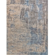 Reflections Handloomed Bamboo Silk Beige/Blue 8'x10' Area Rug