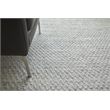 Rialto Flatweave Polyester/Cotton Light Gray 8'x8' Area Rug