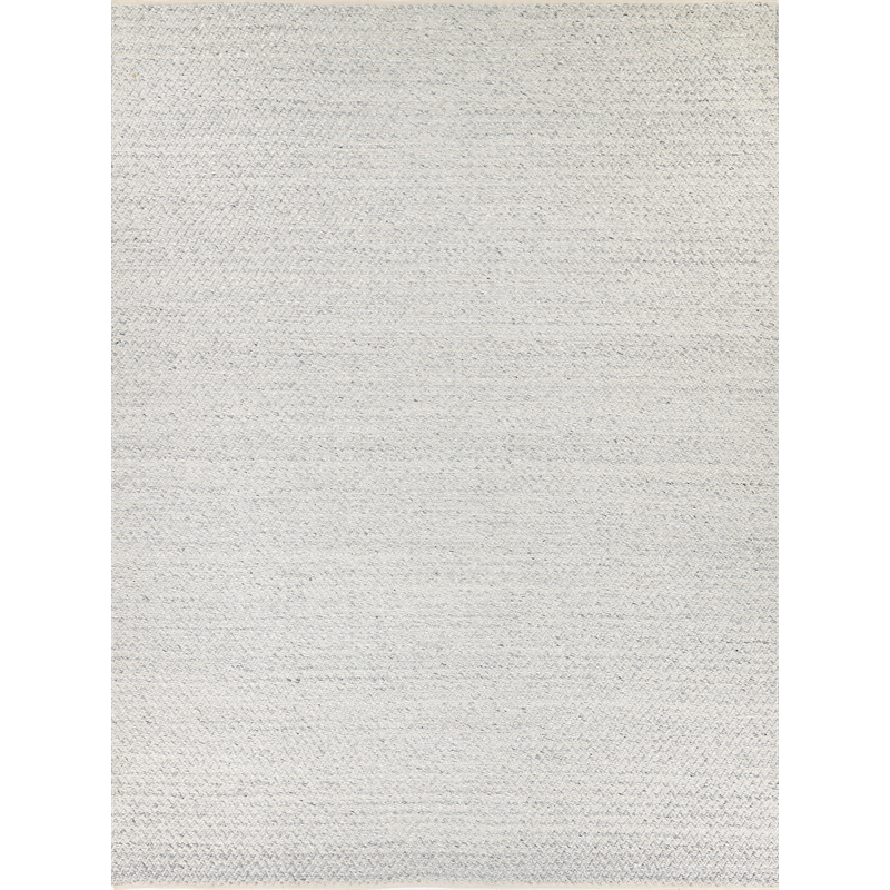 Rialto Flatweave Polyester/Cotton Light Gray 8'x8' Area Rug