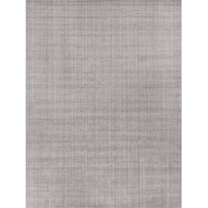 Robin Handloomed Bamboo Silk/Wool Gray 2'x3' Area Rug