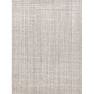 Robin Handloomed Bamboo Silk/Wool Silver 10'x14' Area Rug
