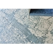 Roset Handloomed Bamboo Silk Blue 6'x9' Area Rug
