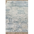 Roset Handloomed Bamboo Silk Blue 8'x10' Area Rug