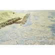 Roset Handloomed Bamboo Silk Beige 9'x12' Area Rug