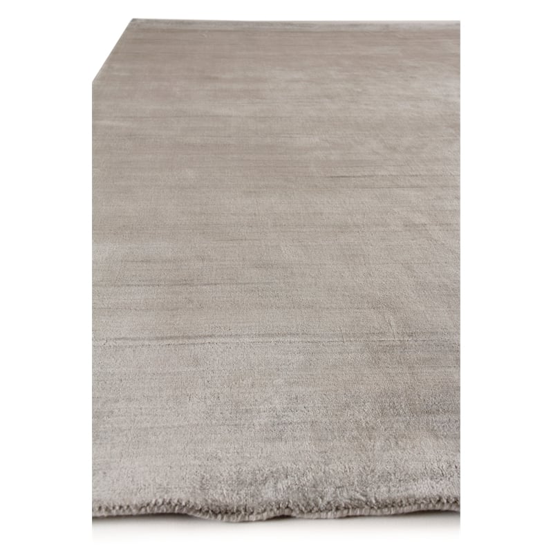 Sanctuary Handloomed Bamboo Silk/Wool Light Blue 9'x12' Area Rug