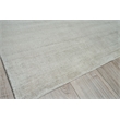 Sanctuary Handloomed Bamboo Silk/Wool Silver 12'x15' Area Rug