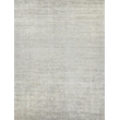 Sanctuary Handloomed Bamboo Silk/Wool Silver 12'x15' Area Rug