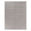 Samara Handloomed Bamboo Silk Silver 12'x15' Area Rug