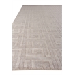Samara Handloomed Bamboo Silk Light Silver 3'6