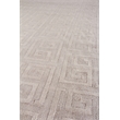 Samara Handloomed Bamboo Silk Light Silver 3'6