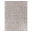 Samara Handloomed Bamboo Silk Light Silver 3'6