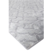 Samara Handloomed Bamboo Silk Aqua 10'x14' Area Rug