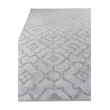 Samara Handloomed Bamboo Silk Aqua 10'x14' Area Rug