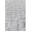 Samara Handloomed Bamboo Silk Aqua 8'x10' Area Rug